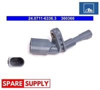 ABS wheel speed sensor 24.0711-6336.3 ATE for VW SEAT AUDI