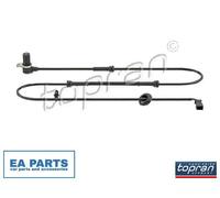 Sensor, wheel speed for AUDI A4 TOPRAN 115 251