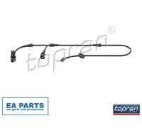 Sensor, wheel speed for AUDI A6 TOPRAN 115 017