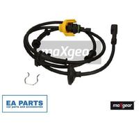 Sensor, wheel speed for CHRYSLER GRAND VOYAGER RAM VAN MAXGEAR 20-0279