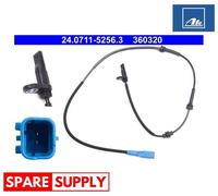 SENSOR, WHEEL SPEED FOR CITROËN C-ELYSEE C3 AIRCROSS C3 ATE 24.0711-5256.3 NEW