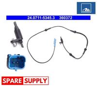 SENSOR, WHEEL SPEED FOR CITROËN C5 C6 ATE 24.0711-5345.3