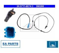Sensor, wheel speed for CITROËN C5 I C5 I Break ATE 24.0711-6074.3