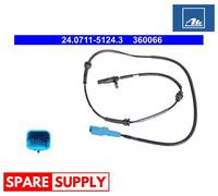 SENSOR, WHEEL SPEED FOR CITROËN PEUGEOT ATE 24.0711-5124.3