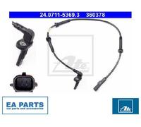 Sensor, wheel speed for DACIA RENAULT ATE 24.0711-5369.3