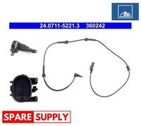 SENSOR, WHEEL SPEED FOR FIAT 500 ATE 24.0711-5221.3