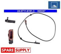 SENSOR, WHEEL SPEED FOR MERCEDES-BENZ W204 C204 S204 ATE 24.0711-6191.3