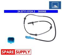 SENSOR, WHEEL SPEED FOR PEUGEOT 1007 ATE 24.0711-5124.3