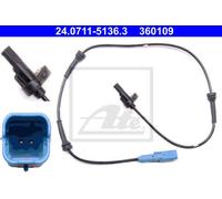 SENSOR, WHEEL SPEED FOR PEUGEOT 206 206+ 207 ATE 24.0711-5136.3