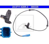SENSOR, WHEEL SPEED FOR PEUGEOT 206 206+ 207 ATE 24.0711-6205.3