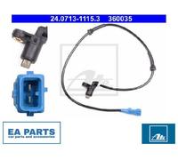 Sensor, wheel speed for PEUGEOT 206 ATE 24.0713-1115.3