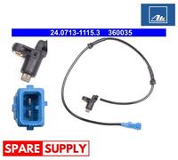SENSOR, WHEEL SPEED FOR PEUGEOT 206 ATE 24.0713-1115.3