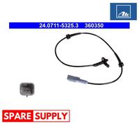 SENSOR, WHEEL SPEED FOR PEUGEOT 3008 307 308 5008 ATE 24.0711-5325.3