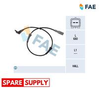 SENSOR, WHEEL SPEED FOR PEUGEOT 307 FAE 78036 FITS FRONT AXLE