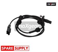 SENSOR, WHEEL SPEED FOR PEUGEOT 407 MAXGEAR 20-0131 FITS FRONT AXLE