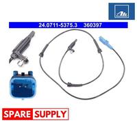 SENSOR, WHEEL SPEED FOR PEUGEOT 508 ATE 24.0711-5375.3