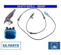 Sensor, wheel speed for PEUGEOT ATE 24.0711-5375.3