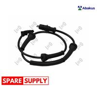 SENSOR, WHEEL SPEED FOR RENAULT ESPACE LAGUNA ABAKUS 120-02-117 FITS FRONT AXLE