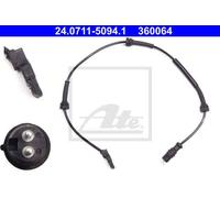 SENSOR, WHEEL SPEED FOR RENAULT ESPACE LAGUNA VEL SATIS ATE 24.0711-5094.1