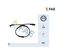 SENSOR, WHEEL SPEED FOR RENAULT FAE 78099 FITS FRONT AXLE