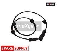 SENSOR, WHEEL SPEED FOR RENAULT GRAND SCÉNIC MAXGEAR 20-0292 FITS FRONT AXLE