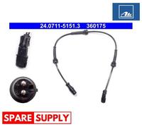 SENSOR, WHEEL SPEED FOR RENAULT GRAND SCÉNIC MEGANE SCÉNIC ATE 24.0711-5151.3
