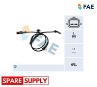 SENSOR, WHEEL SPEED FOR RENAULT KANGOO FAE 78096 FITS FRONT AXLE