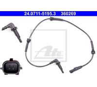 SENSOR, WHEEL SPEED FOR RENAULT LAGUNA COUPE LAGUNA III ATE 24.0711-5195.3