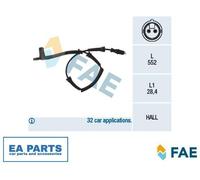 Sensor, wheel speed for RENAULT MASTER FAE 78027 fits Front Axle