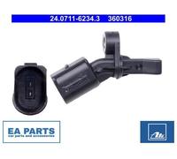 Sensor, wheel speed for SKODA CITIGO E-CITIGO FABIA RAPID ATE 24.0711-6234.3