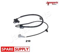 SENSOR, WHEEL SPEED FOR TOYOTA JAPANPARTS ABS-210 FITS FRONT AXLE LEFT