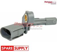 SENSOR, WHEEL SPEED FOR VW BORA CC EOS GOLF METZGER 0900246 FITS REAR AXLE LEFT