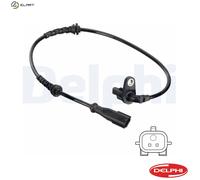 Rear Right Wheel Speed Active Sensor Delphi SS20812 Fits Dacia Renault Duster