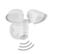 LED Outdoor Sensor Light 2x10W 2000lm Motion Detector Wall Lamp IP44 White