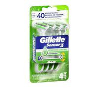 Sensor3 Disposable Razors Sensitive 4 Each by Gillette