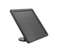 SensorWorks 4W Solar Panel, 7.75x7.75 Inch Waterproof Panel with Swivel Mount, USB-C Adapter, Security Camera Power Supply, Outdoor Installation Kit