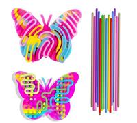 Sensory Activity Board Fidget Sensory Toys for 3-8 Year Old Fidget Toys for ADHD Autism Age 4 5 6 7 Kids Travel Activity Packs Sensory Toys Birthday Present Gifts for Boys Girls Age 3+ (butte)