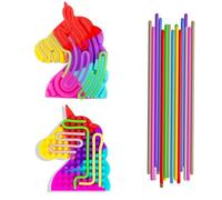 Sensory Activity Board, Silicone Fidget Toys for Stress Relief, Calming, Focus, ADHD and Autism, Fidget Sensory Toys for Kids Age 3 4 5 6 7 8 Year Old Birthday Presnet Gifts Age 3+