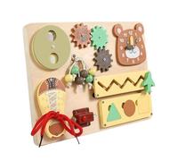 Sensory Activity Board - Wood Educational Toddler Toy | Sensory Travel Toys,for Boys Girls Elementary Students Classroom School Family Nights Educators Summer Camp Travel Preschool Kindergarten