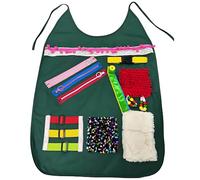Sensory Apron for Elderly, Dementia Fidget Toy, Mind Stimulation Activities, Fine Motor Skill Engagement, Sensory Stimulation Aid