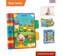 Sensory Baby Book: Interactive Light Up Nursery Rhymes & Beautiful Illustrations