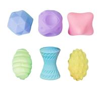 Sensory Balls for Infents, 6Pcs Soft Vinyl Textured Multi Ball Set