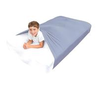 Sensory Bed Sheets For Full/Queen Bed For Kids Adults Sensory Compression Blanket Comfortable Sleeping Bedding Help Kids Settle Down At Nighttime(Gray,Single/69x132cm)