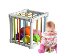 Sensory Bin Shape Sorter - Portable Sensory Bin Shape Sorter Toys, ABS Educational Early Learning Activities Developmental Stem Toys For Boys Girls