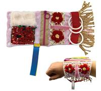 Sensory Blanket, Fidget Blanket for Adults with Dementia 2 in 1 Design Sensory Calming & Comforting Toys Adults for Alzheimer's, Dementia, Asperger's, Anxiety for Daily Use