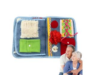 sensory blankets for adults, sensory activities pad for elderly, restless memory loss toys, fidget blanket for adults with demen