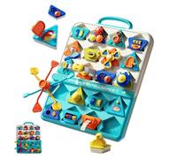 Sensory Board for Kids,Interactive Shape Learning Educational Games | Kids Busy Box Activity Boards,for Children Boys Girls Preschool Classroom Airplane Home Playroom Travel Car