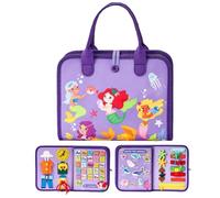 Sensory Board, Sensory Activity Board, Educational Sense Board, Toy for Learning Fine Motor Skills, Learning Board for Girls and Above 1 Year Old, Airplane Travel Toy