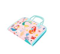 Sensory Book Educational Activity Toy for Learning Fine Motor Skills Ideal for Toddlers Soft Felt 11.02x9.06in (Pink)