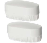 Sensory Brush Therapy Set - 2 Pcs Occupational and Sensory Brushing Tools for Calming and Stimulation - Soft Bristles, Latex Free - Ideal for Kids and Adults with Autism or Sensory Needs (2)